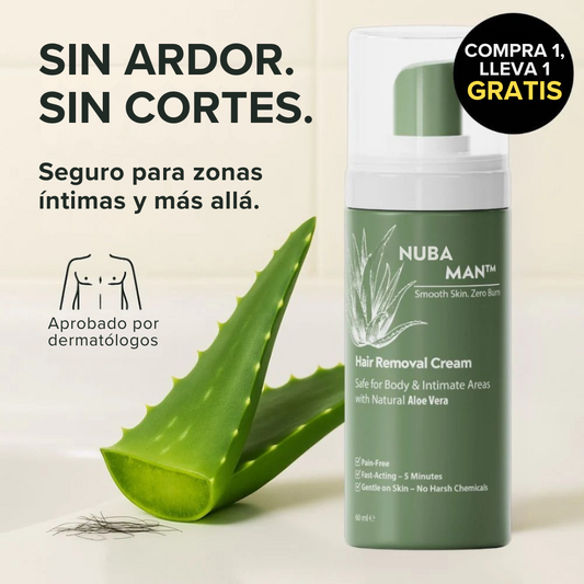 Crema Depilatoria de Aloe Vera